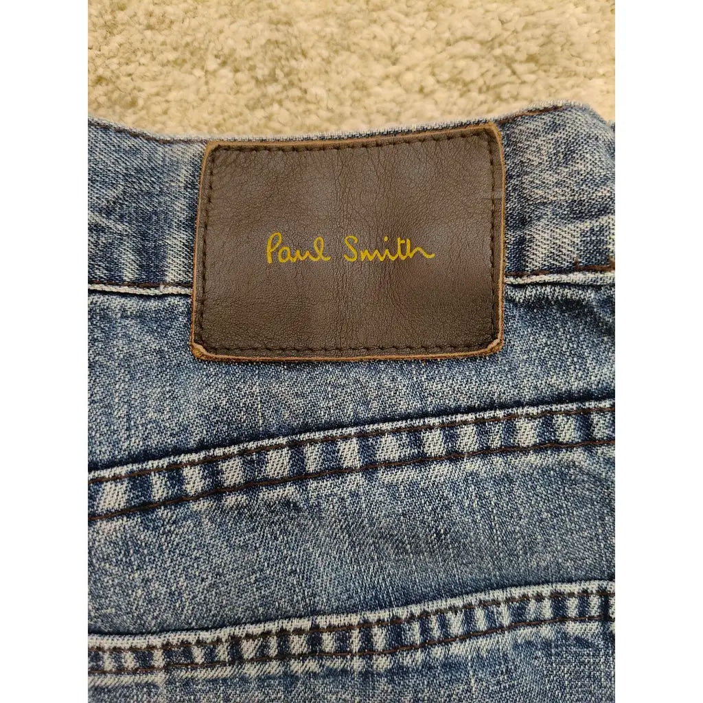 Jeans Paul Smith in denim blu – cotone ed elastan – vita 80 cm / Lunghezza 97 cm